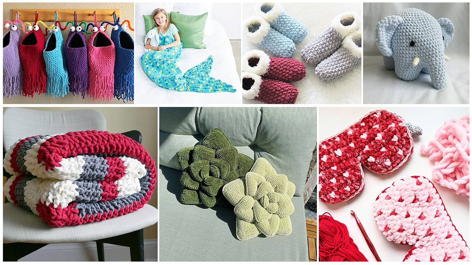 Что можно связать из плюшевой пряжи?