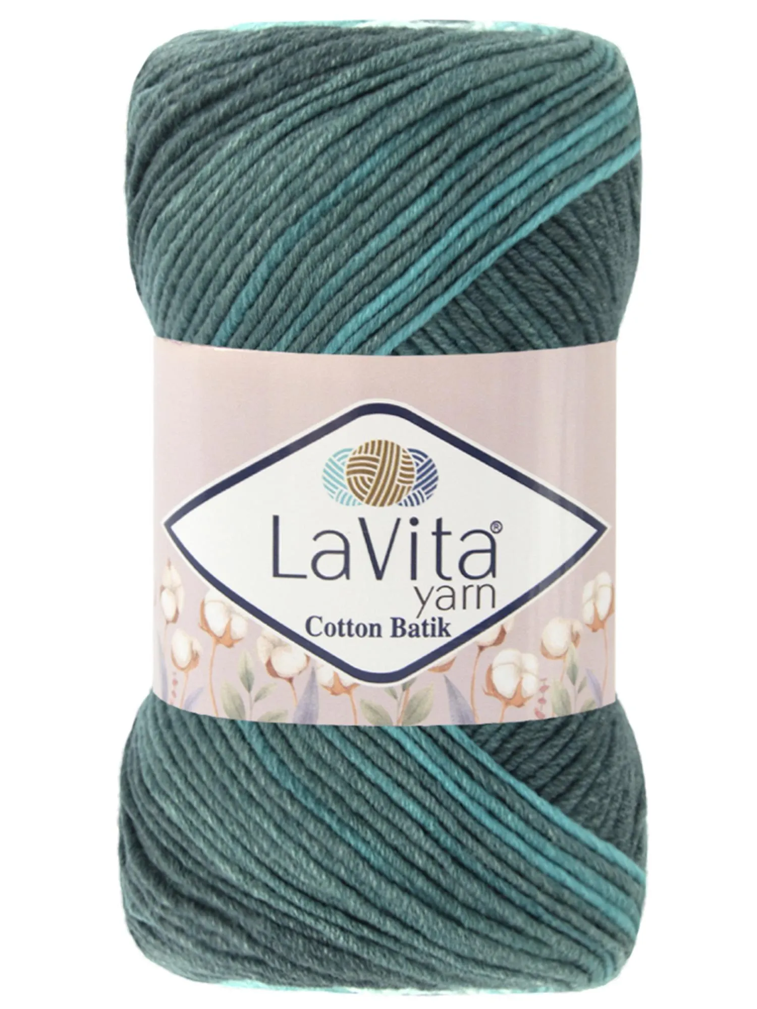 Пряжа LaVita Cotton Batik CB04