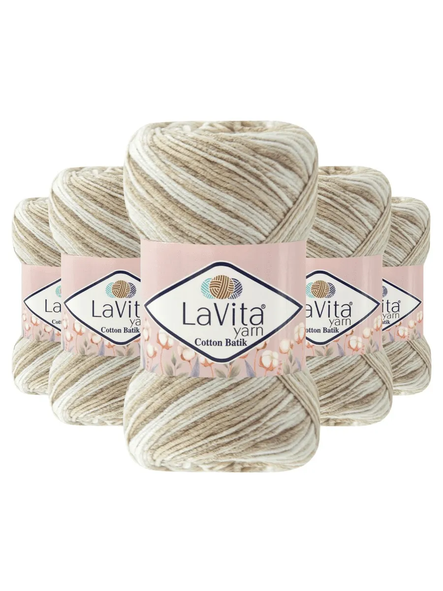 Пряжа LaVita Cotton Batik CB06