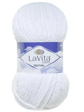 Пряжа LaVita Mini Velur 1002 - 1 моток