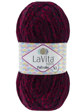 Пряжа LaVita Pufi Color XL 9461 - 1 моток