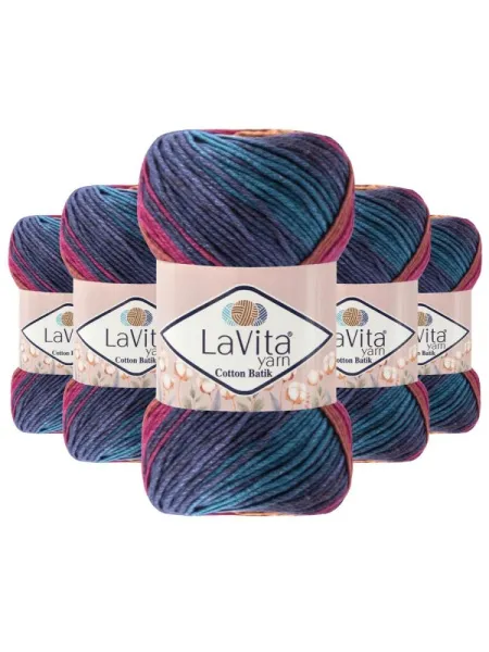 Пряжа LaVita Cotton Batik CB01