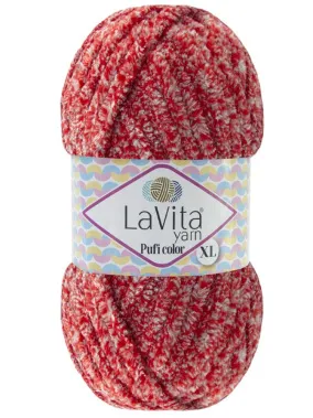 Пряжа LaVita Pufi Color XL 9464 - 1 моток