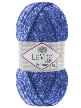 Пряжа LaVita Pufi Color XL 9465 - 1 моток