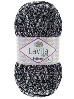 Пряжа LaVita Pufi Color XL 9473 - 1 моток