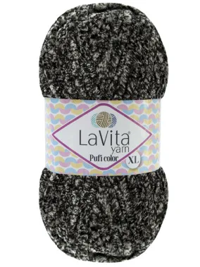 Пряжа LaVita Pufi Color XL 9462