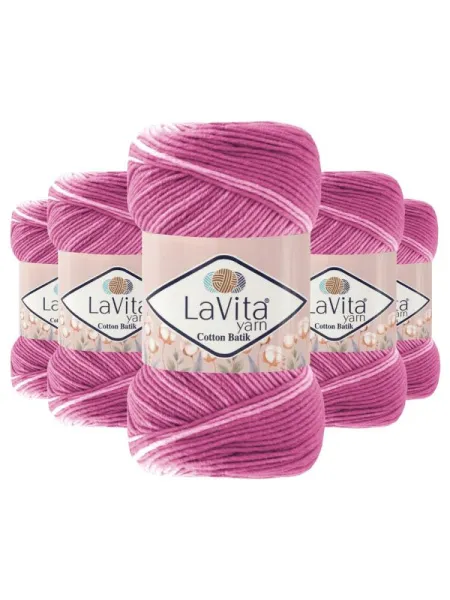 Пряжа LaVita Cotton Batik CB18