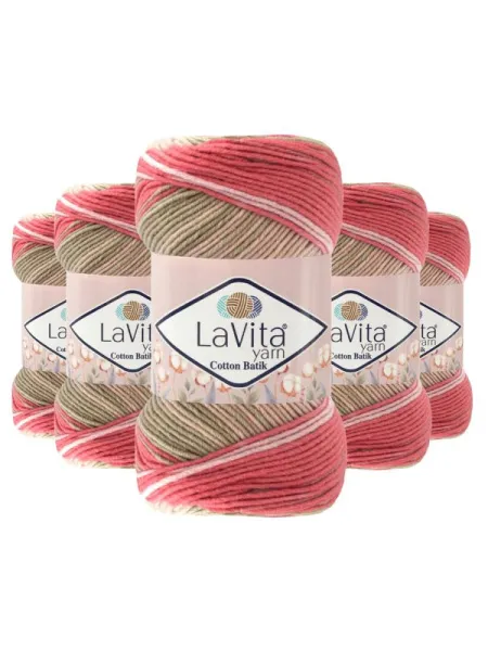 Пряжа LaVita Cotton Batik CB16
