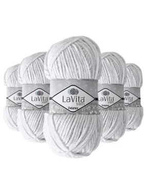 Пряжа LaVita VELUREX 1002 - 1 моток