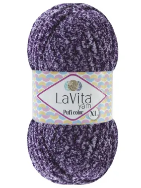 Пряжа LaVita Pufi Color XL 9467 - 1 моток