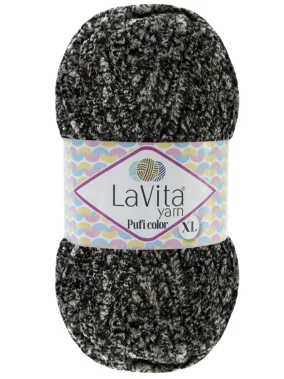 Пряжа LaVita Pufi Color XL 9462 - 1 моток