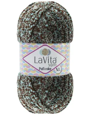 Пряжа LaVita Pufi Color XL 9460 - 1 моток