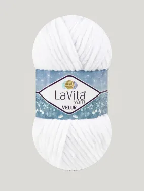 Пряжа LaVita VELUR 1002 1 моток