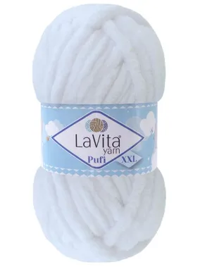 Пряжа LaVita Pufi XXL 1002 - 1 моток