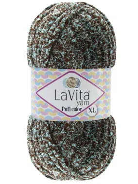 Пряжа LaVita Pufi Color XL 9460
